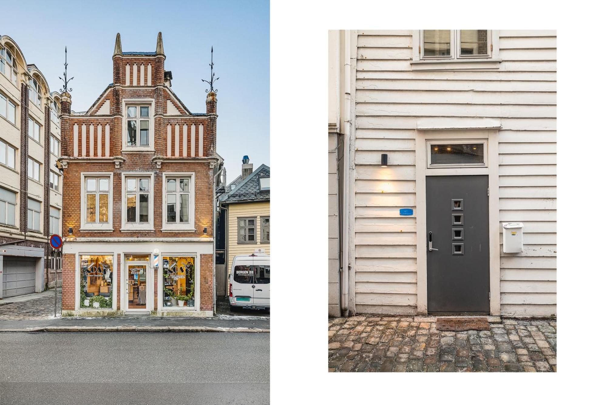 Live In Historic Building - View To Bryggen Apartment Bergen Exterior photo